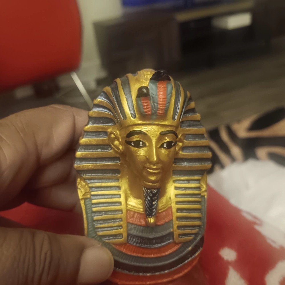 Egyptian Pharaoh Bust Figurine